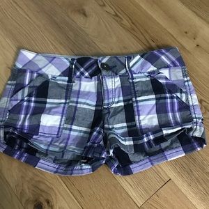 Aeropostale Plaid Shorts